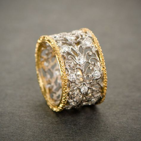 Vintage Zirkonia Efeu Ring – Elara Brand