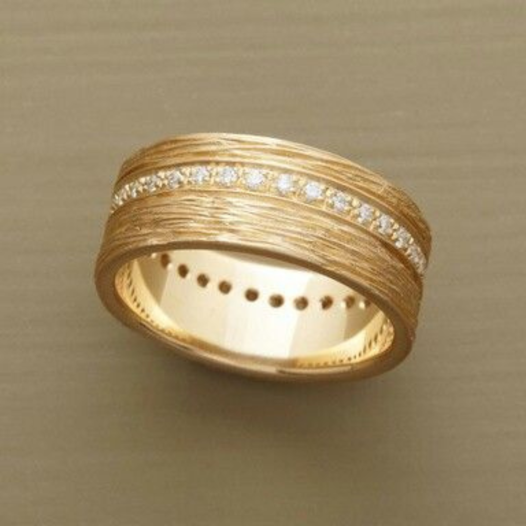 Vintage Ring aus Feingold